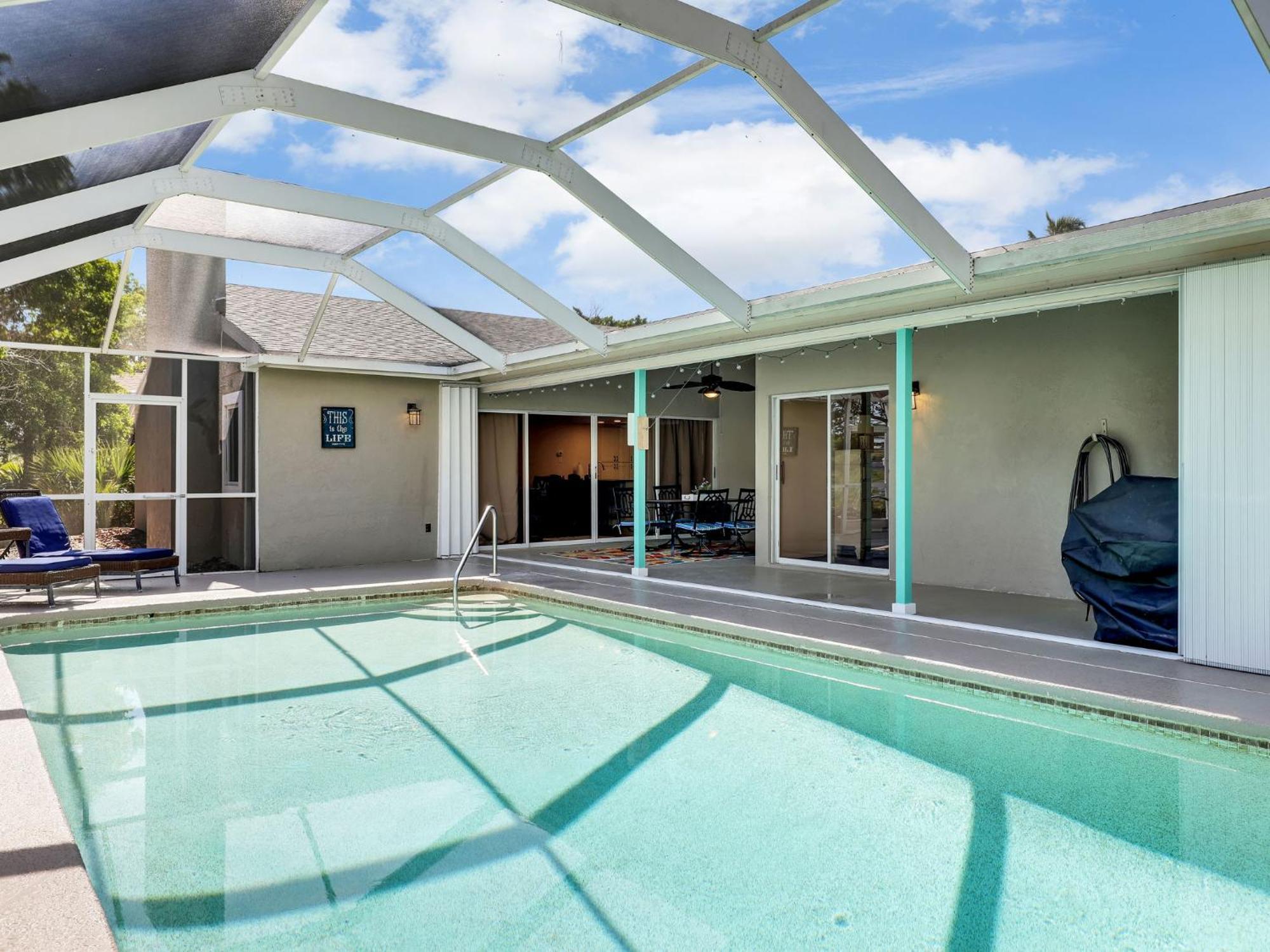 5 Beds 3 Bdr 2 Bath Heated Pool, Grill, Patio Villa Marco Island Eksteriør bilde